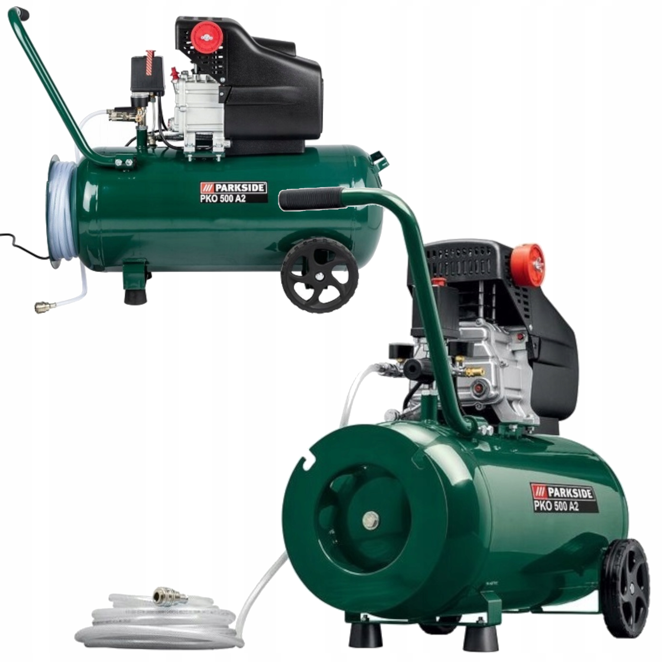 Olejový kompresor Parkside PKO 500 A2 24 l 10 bar